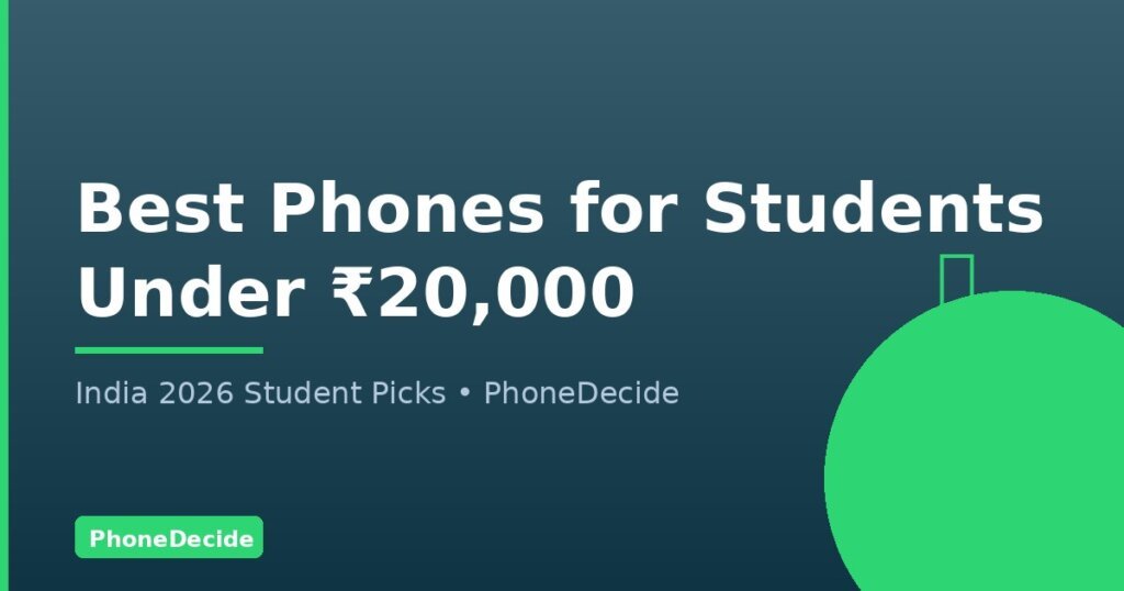 Best Phones For Students India 2026 Under 20000 1